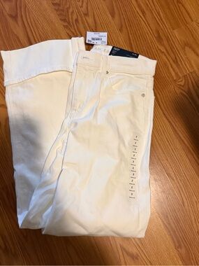 american eagle white jeans size 2